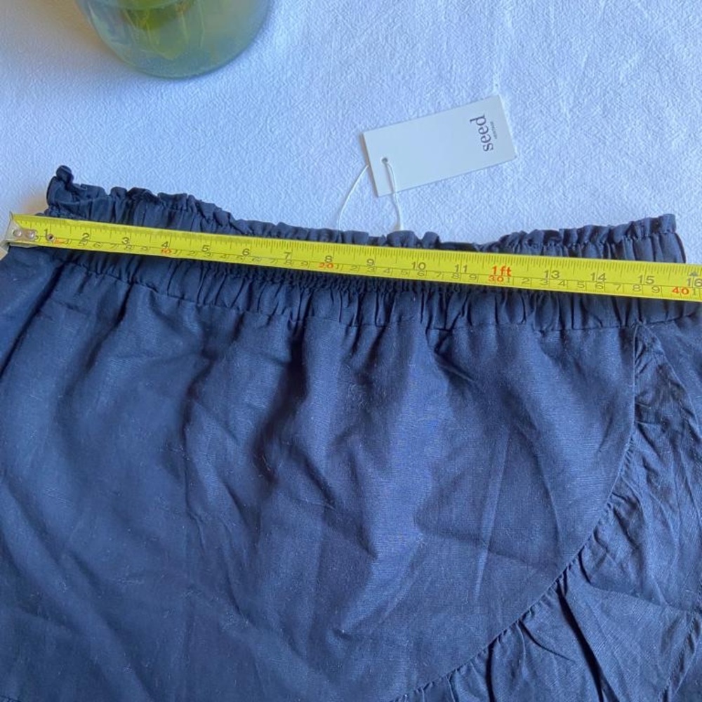 Seed Linen Mini Skirt Size 14 - Picture 10 of 14